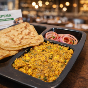 Paneer Bhurji with Paratha