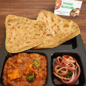 Kadhai paneer with Paratha